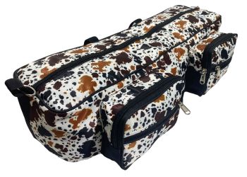 Showman Cow Print Trail Gear Cantle Bag #2